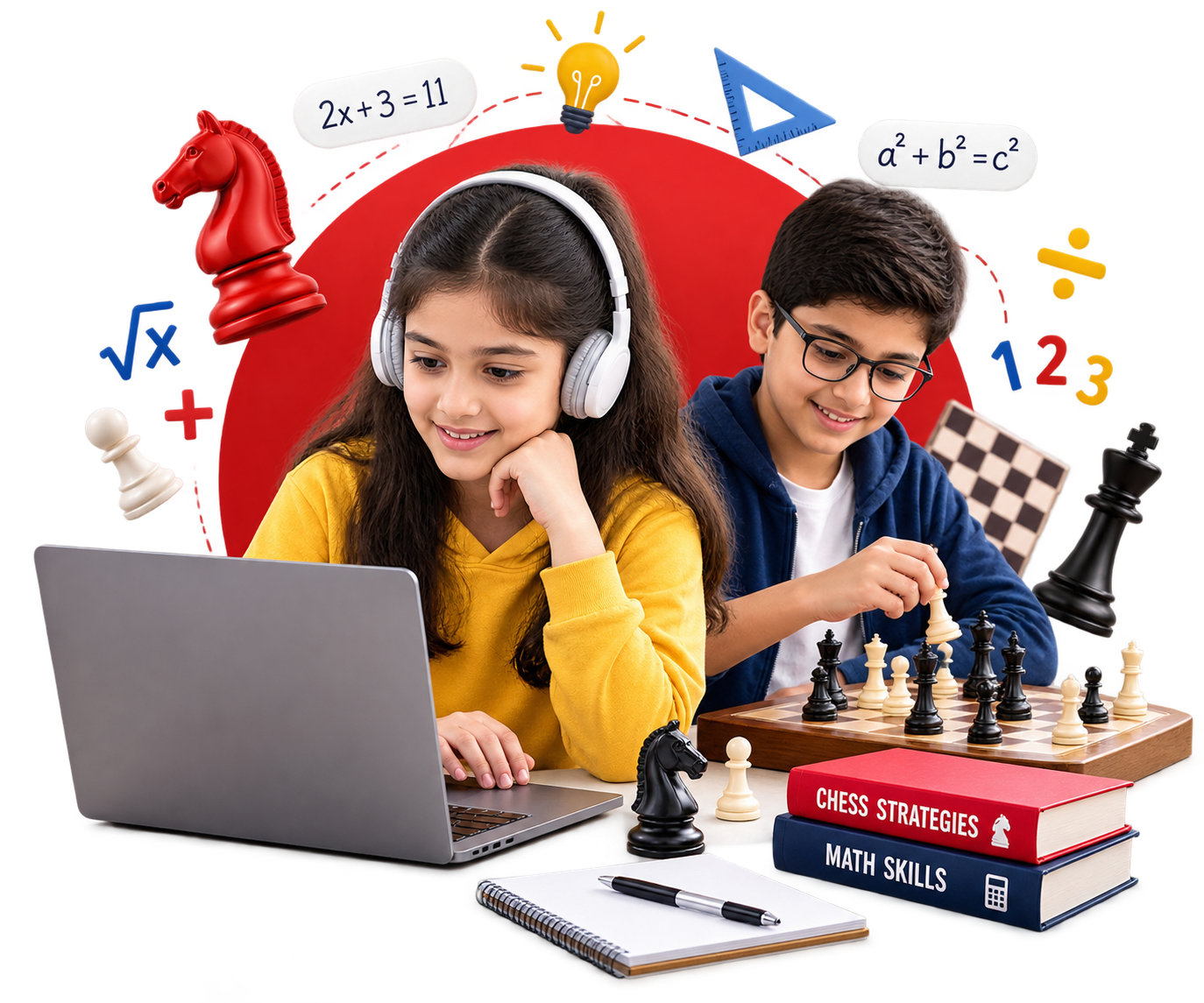 Kids Learning Chess